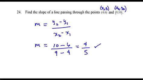 ; Let PMR and PNS be two required lines which makes an. . Find the slope of a line passing through points